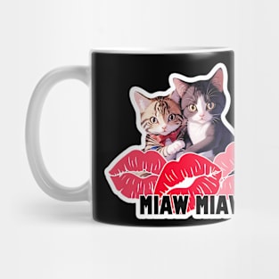 Cat Miaw,lovely cat, cute cat Mug